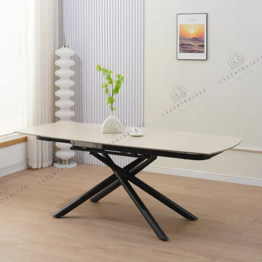 Table à manger Nysa extensible