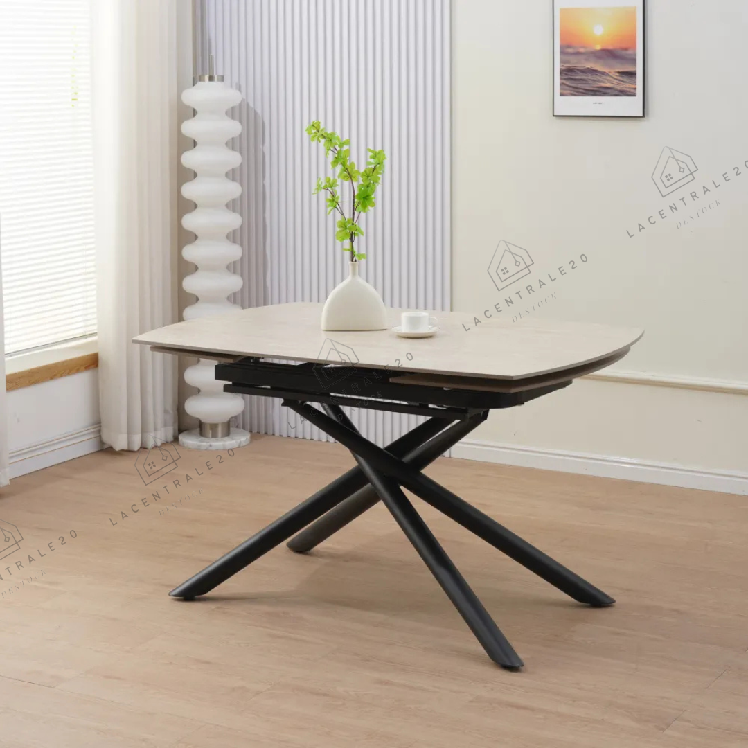 Table à manger Nysa extensible