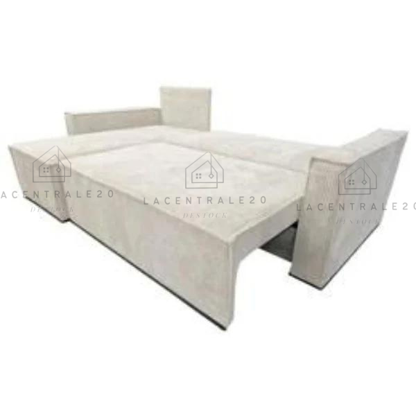 Canapés Smart Convertible Avec Coffre De Rangement + Angle Réversible