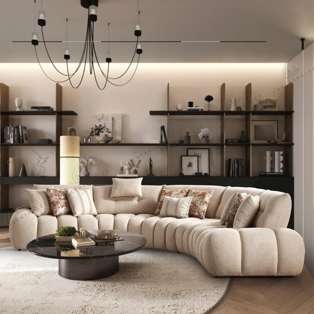 Canapé modulable Lune Teo