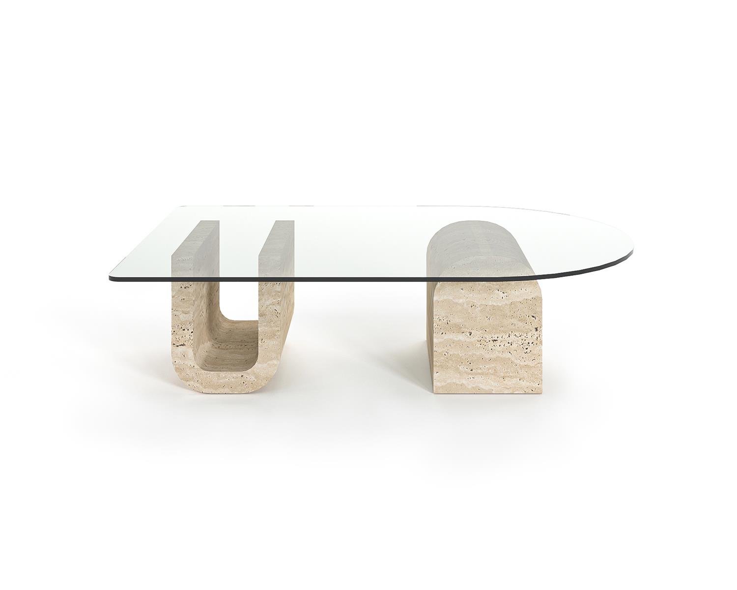 Table basse Travertin Zara