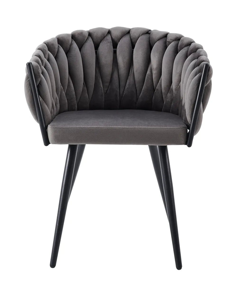 Chaise à gaine tressée brune JE 11 (liquidation) main image 1