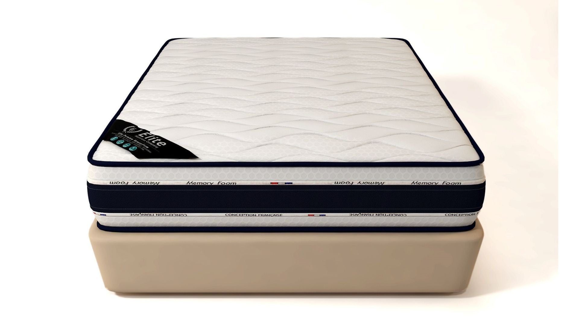Matelas Elite Memoire de Forme 22cm d'Epaisseur