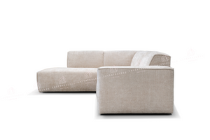 Canapé d’angle - Tissu Marbella - Coco