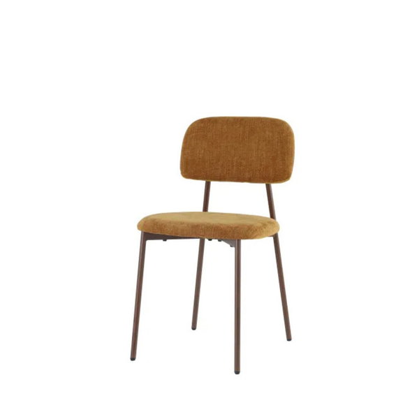Chaises salle à manger  – Pieds effet noyer – Lots de 2/4/6 – Azra