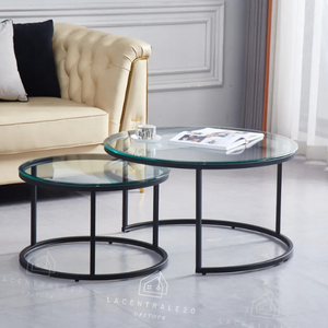 Table basse - En verre - Gigogne