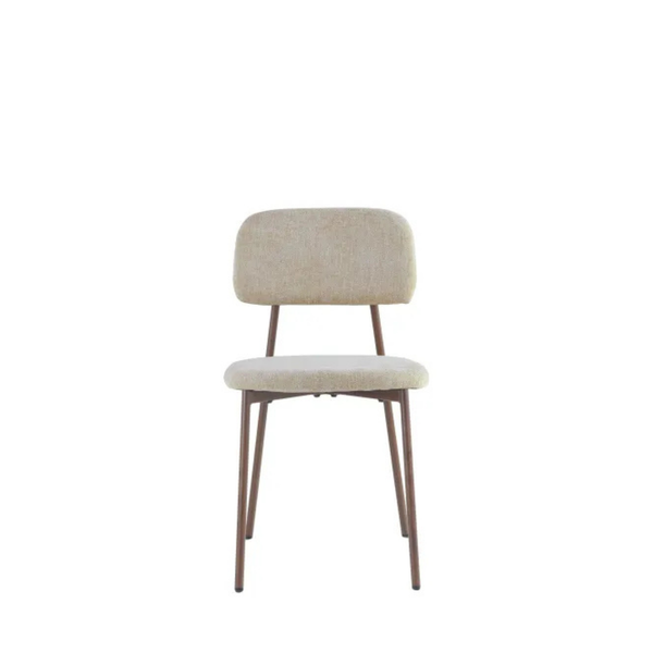 Chaises salle à manger  – Pieds effet noyer – Lots de 2/4/6 – Azra