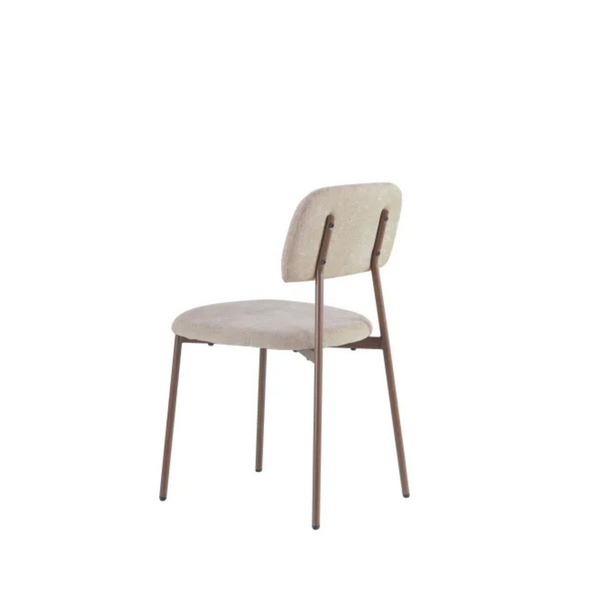 Chaises salle à manger  – Pieds effet noyer – Lots de 2/4/6 – Azra