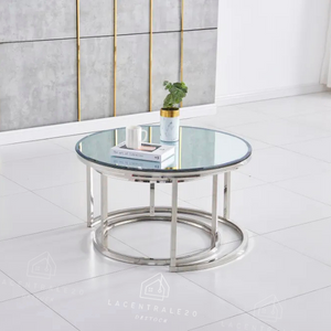 Table basse - En verre - Gigogne