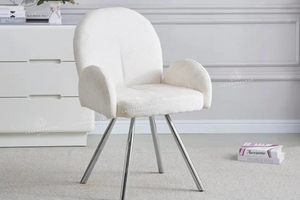Chaise salle à manger - Tissu velours – Pied métal ( noir / chromé / or )- Lot de 2 / 4 /6 – Mimi