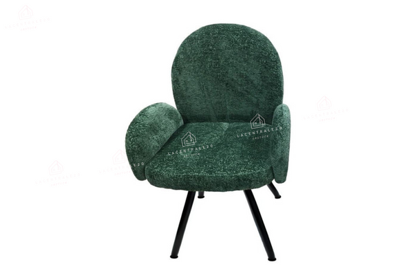 Chaise salle à manger - Tissu velours – Pied métal ( noir / chromé / or )- Lot de 2 / 4 /6 – Mimi
