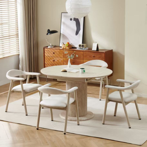 Table à manger - Travertin - Extensible - Sofia