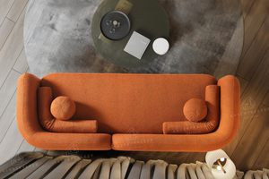 Canapé - Laine Bouclée ou Velours - Bodrum