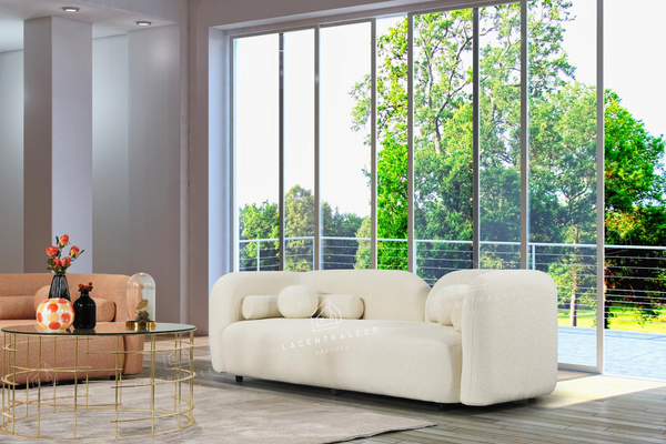 Canapé - Laine Bouclée ou Velours - Bodrum