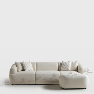 Canapé fixe - Tissu laine bouclée ou velours – Porto fixe