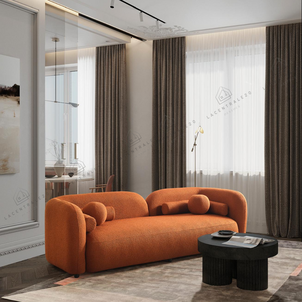 Canapé - Laine Bouclée ou Velours - Bodrum