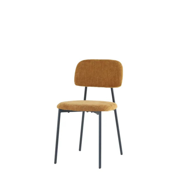 Chaises salle à manger  – Pieds effet noyer – Lots de 2/4/6 – Azra