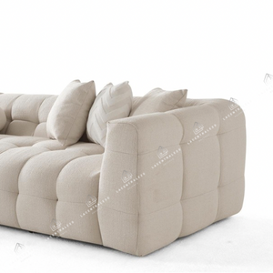 Canapé d’angle – Tissu laine bouclée ou velours - 315 cm – Big Carmen