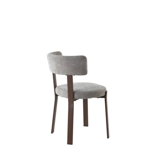 Chaises salle à manger  – Pieds effet noyer – Lots de 2/4/6 – Nordik