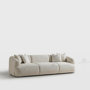 Canapé fixe - Tissu laine bouclée ou velours – Porto fixe