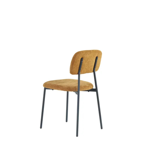 Chaises salle à manger  – Pieds effet noyer – Lots de 2/4/6 – Azra