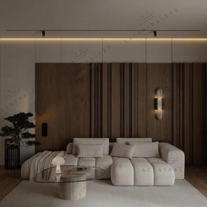 Canapé d’angle – Tissu laine bouclée ou velours - Milan