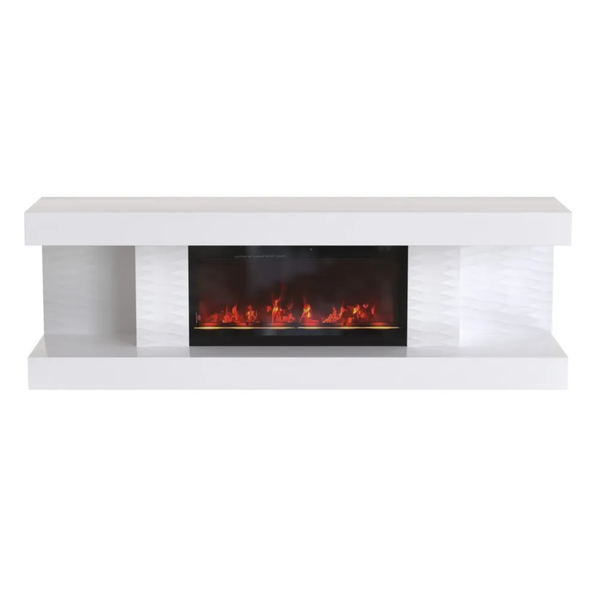 Meuble TV Cheminée Katty - Chauffage électrique