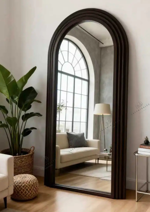 Miroir - Noyer en Arc - Bali