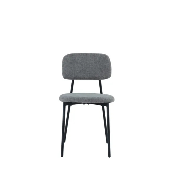 Chaises salle à manger  – Pieds effet noyer – Lots de 2/4/6 – Azra