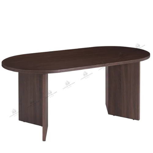 Table à manger - Effet Noyer - Page
