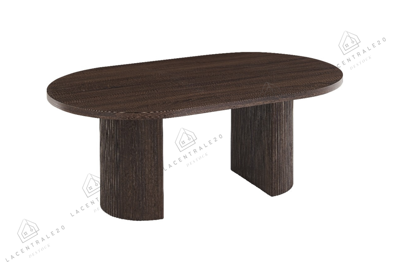 Table Basse Effet Noyer ANNA