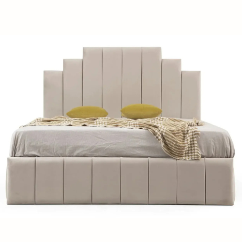 Cadre de lit - Beige - Natura