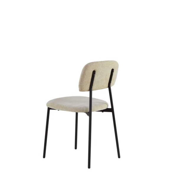 Chaises salle à manger  – Pieds effet noyer – Lots de 2/4/6 – Azra