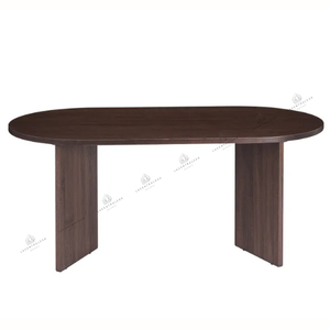 Table à manger - Effet Noyer - Page