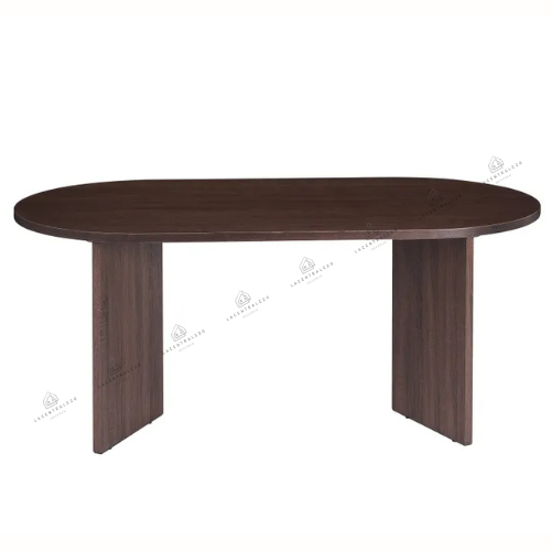Table à manger - Effet Noyer - Page