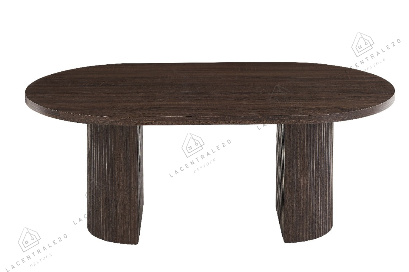 Table Basse Effet Noyer ANNA