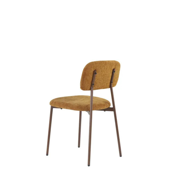 Chaises salle à manger  – Pieds effet noyer – Lots de 2/4/6 – Azra
