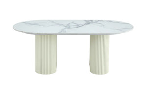 Table basse - Effet marbre - Roxy