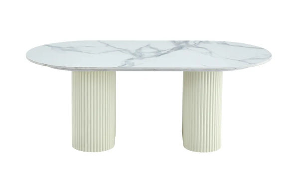 Table basse - Effet marbre - Roxy
