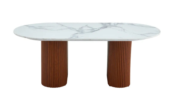 Table basse - Effet marbre - Roxy