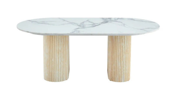 Table basse - Effet marbre - Roxy
