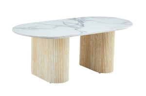 Table basse - Effet marbre - Roxy
