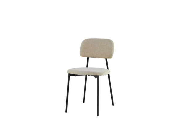 Chaises salle à manger  – Pieds effet noyer – Lots de 2/4/6 – Azra