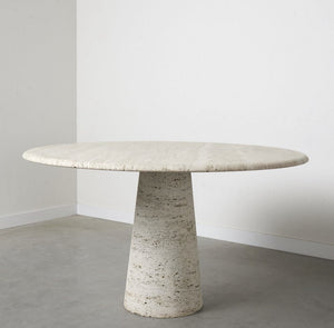 Table à manger - Travertin - Ronde - Octopus