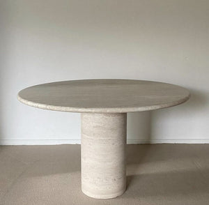 Table à manger - Travertin - Ronde - Octopus